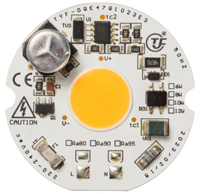 AC COB LED MODULE 10W 210-240V 50Hz without driver dimming function